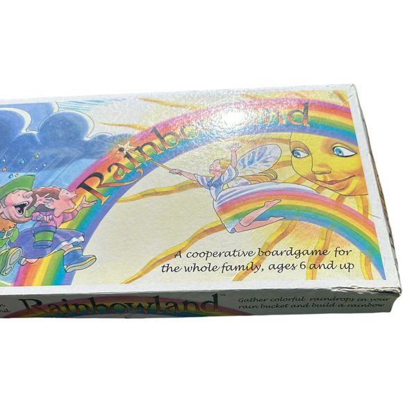 Rainbowland Board Fantasy Game Kolsbun Family Games 2000 RARE Incomplete - Picture 1 of 15